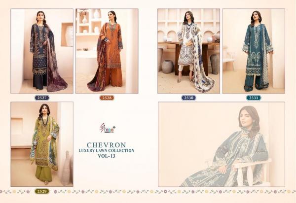 Shree Chevron Luxury Lawn Collection Vol 13 Designer Pakistani Suit 